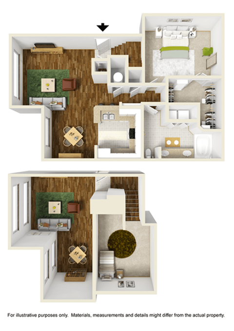 Loft floorplan